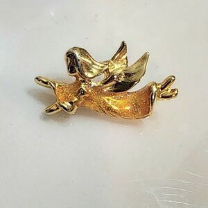 5/$25 Vintage signed GiGi Giusti guardian angel lapel pin
